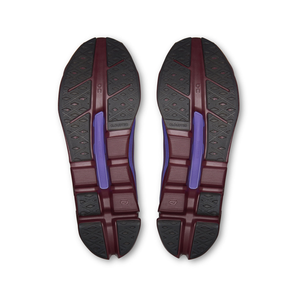 On Cloudflow 5 AD - Women's in Maroon / Tyrian - view 3