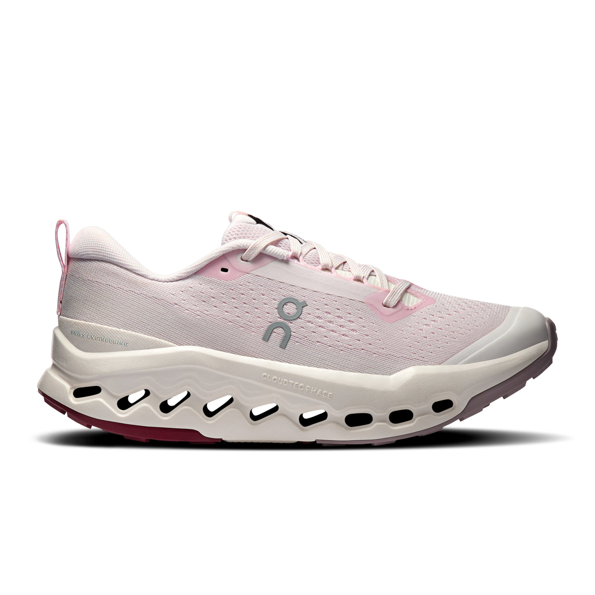 On Cloudsurfer Trail 2 - Women's in Lily / Gardenia - primary view