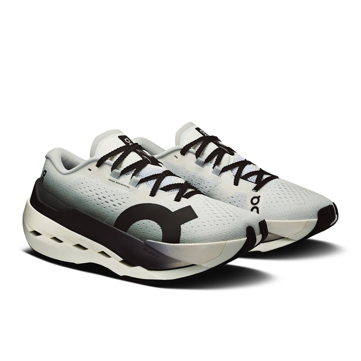 On Cloudboom Max - Women's in White / Black - view 6