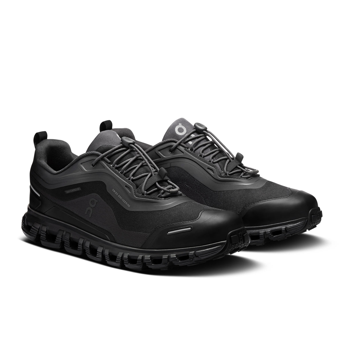 On Cloud 6 Geo Waterproof - Men's in Black / Black - view 6