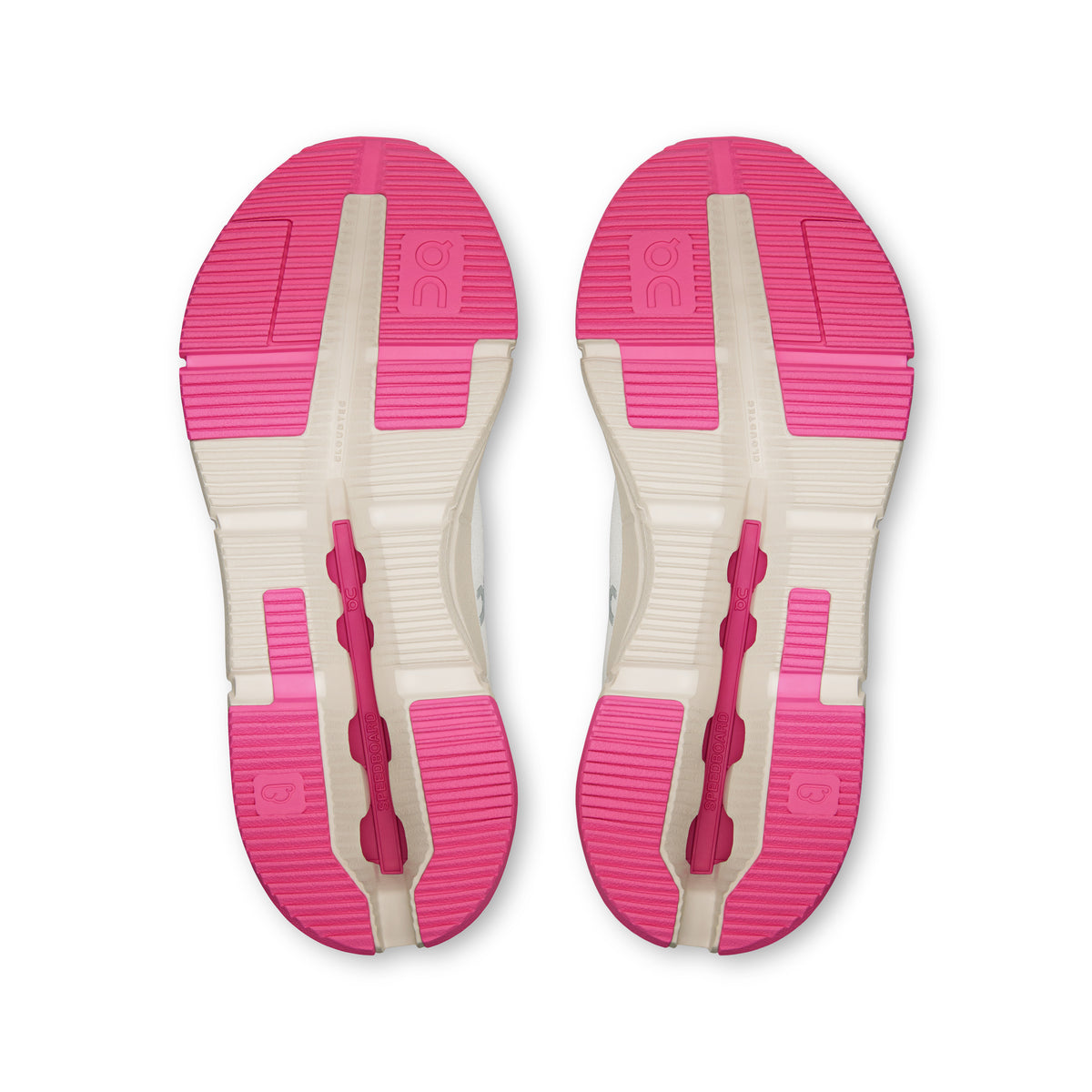 On Cloudnova 2 - Women's in Ivory / Pink - view 3