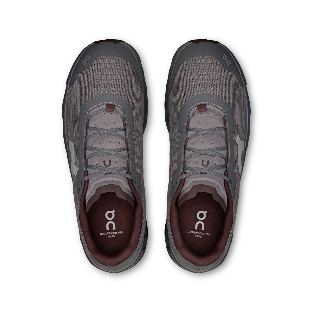 On Cloudmonster Void - Men's in Ember / Ox - view 2