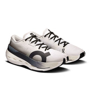 On Cloudboom Max - Men's in White / Black - view 6