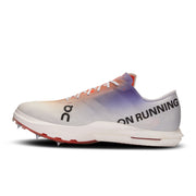On Cloudspike Amplius - Men's in White / Flame - view 4