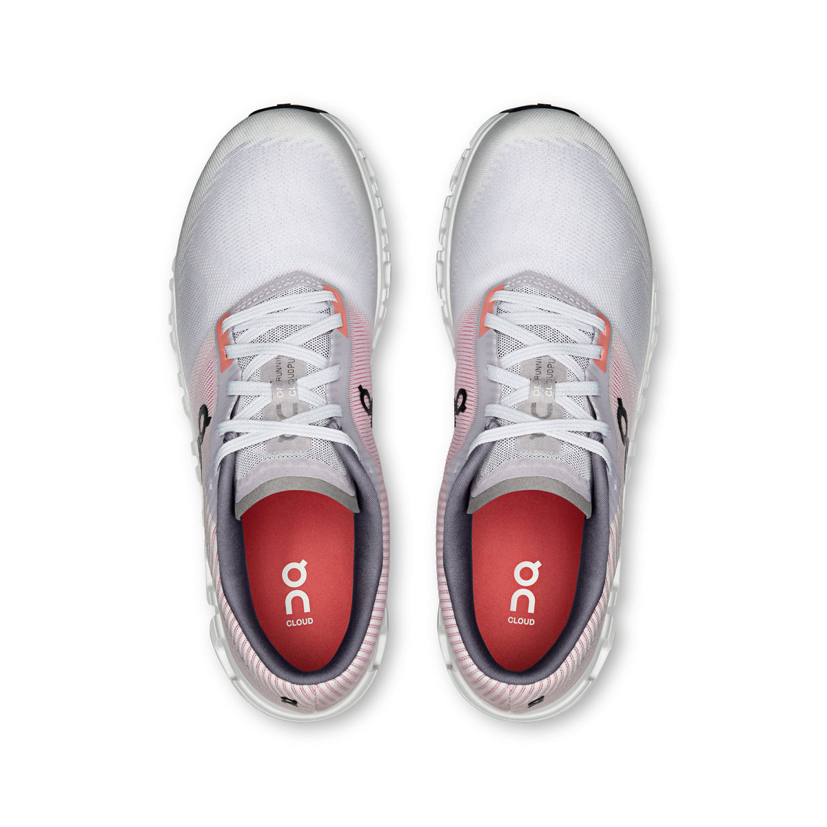 On Cloud 6 Push - Men's in Lavender / Red - view 2