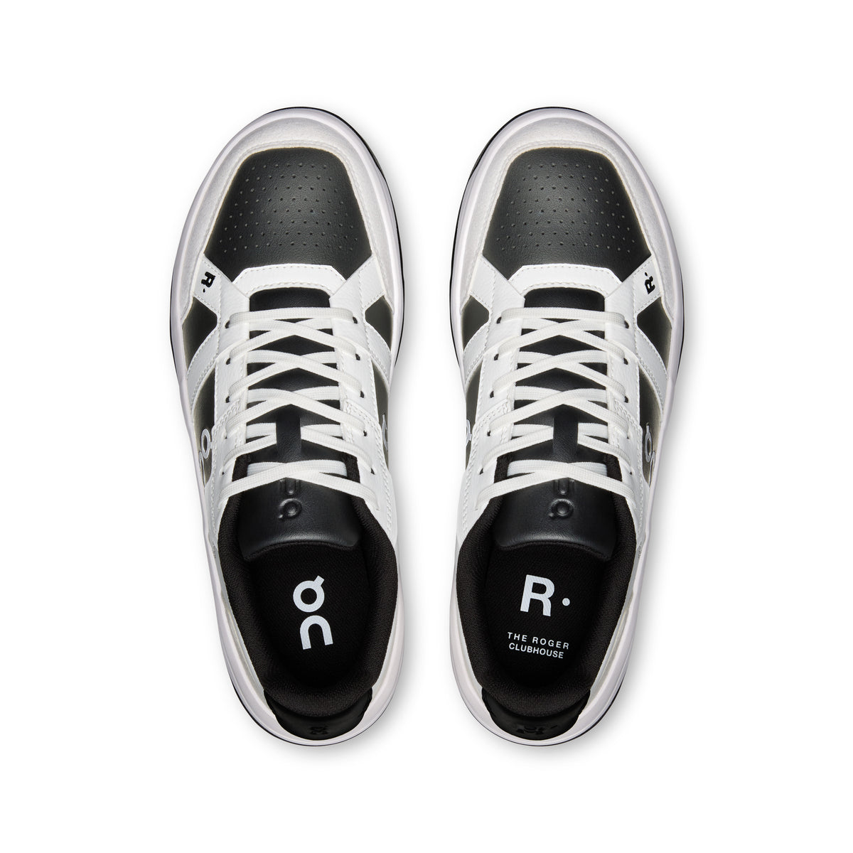 On THE ROGER Clubhouse - Women's in White / Onyx - view 2