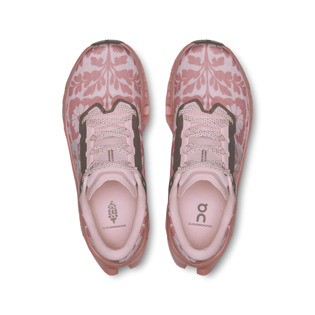 On Cloudmonster 3 FP Movement - Women's in Dustrose / Doe - view 2