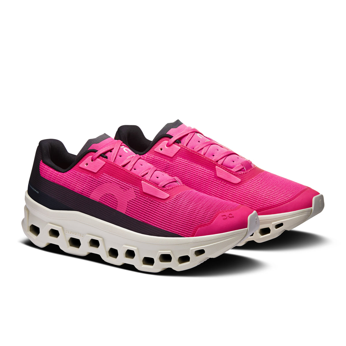 On Cloudmonster Void - Women's - Limited Edition Ivory / Doe in Pink / Ivory - view 6