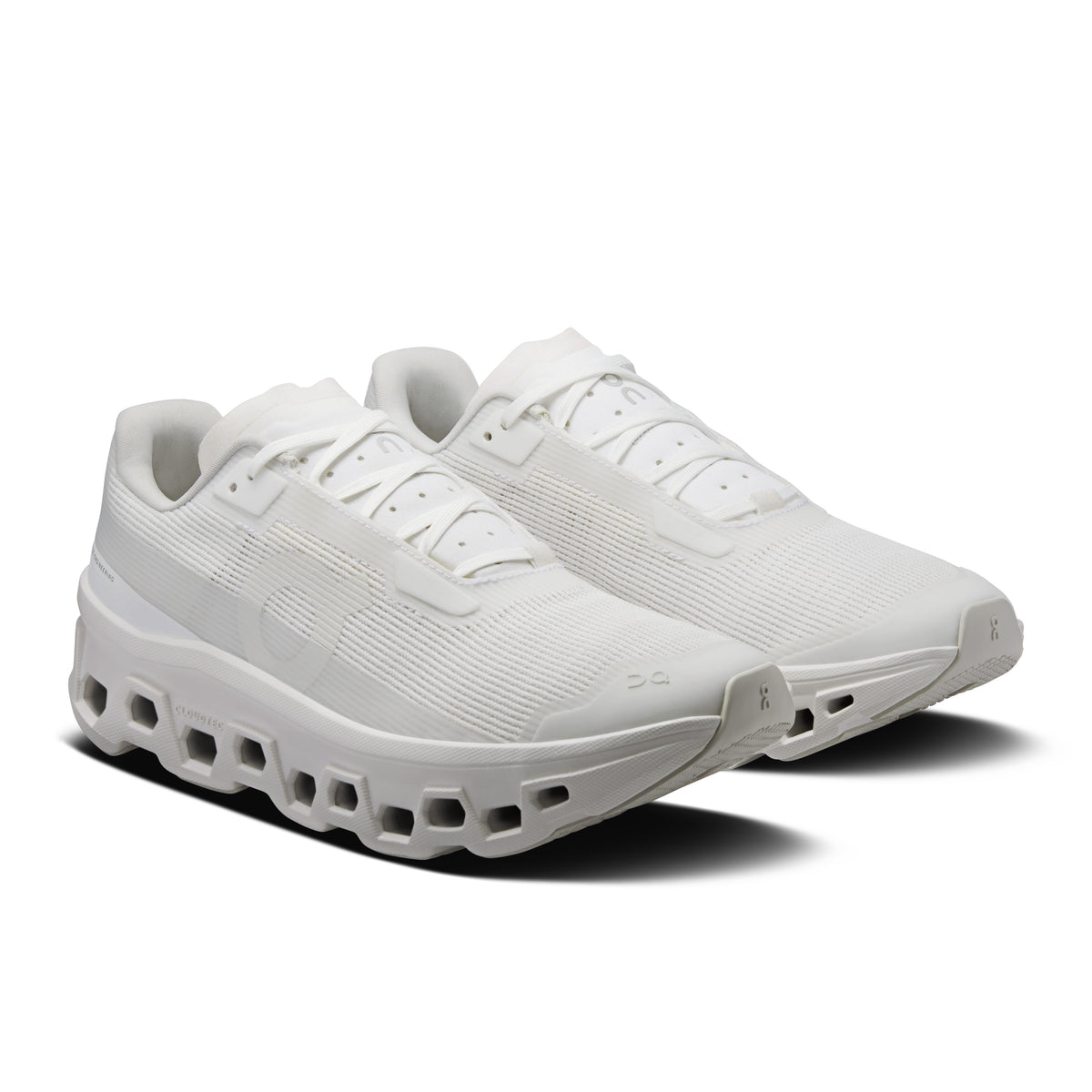On Cloudmonster Void - Women's - Limited Edition Ivory / Doe in White / White - view 6