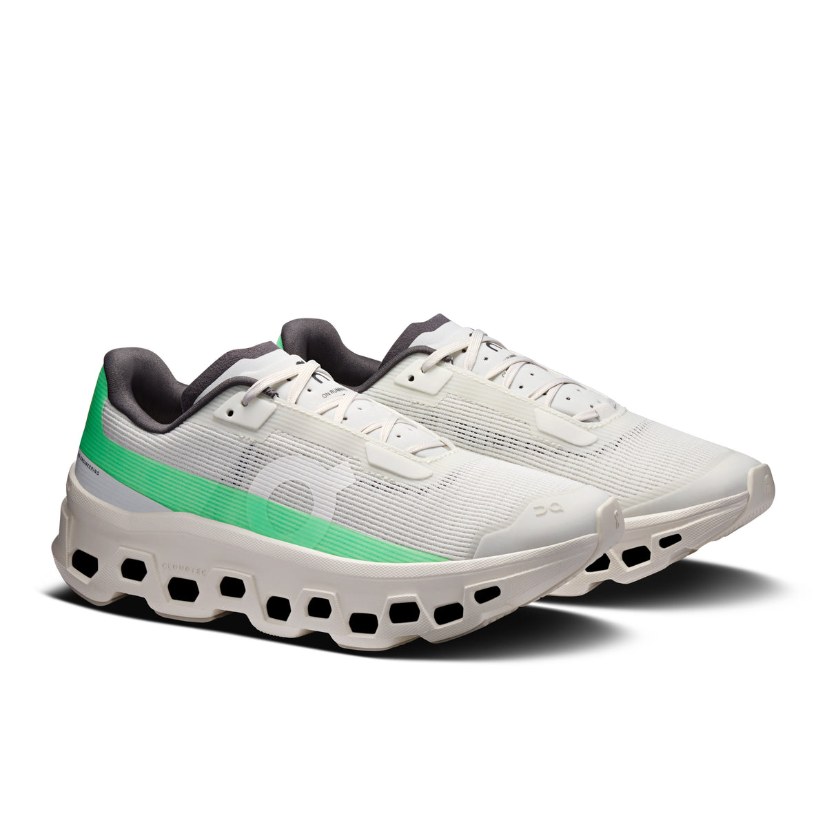 On Cloudmonster Void - Women's - Limited Edition Ivory / Doe in Ice / Verdite - view 6