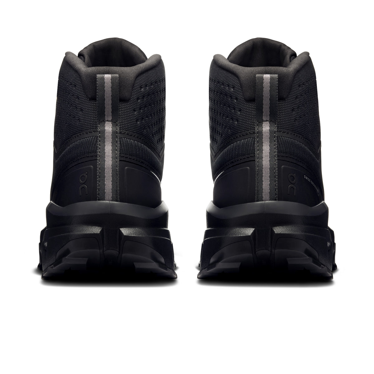 On Cloudrock Mid Waterproof - Men's in Black / Black - view 5