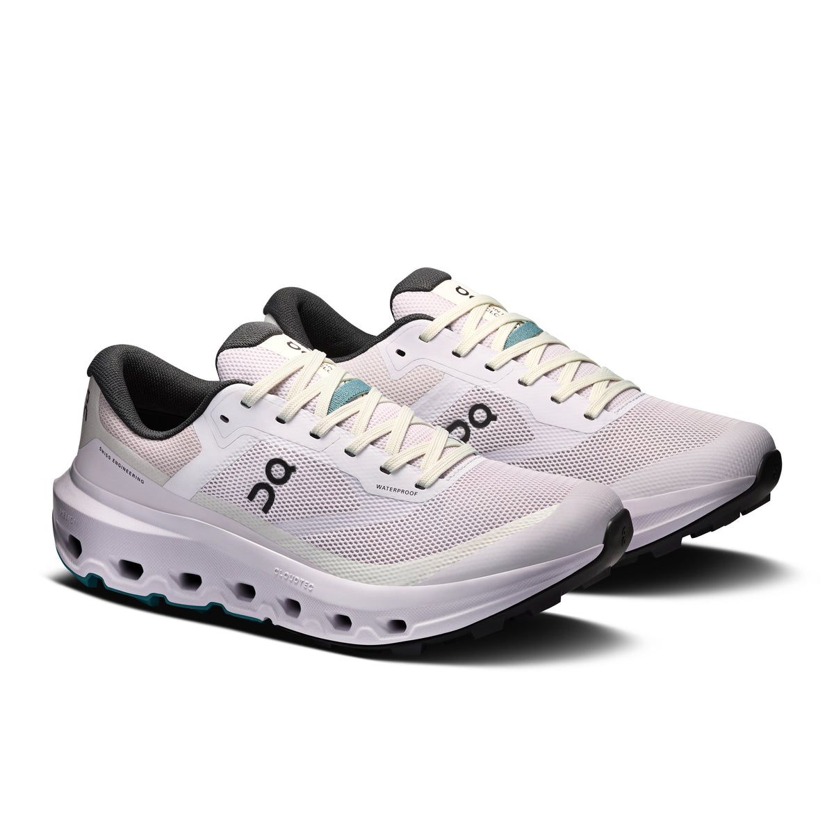 On Cloudvista 3 Waterproof - Women's in Ether / Grain - view 6