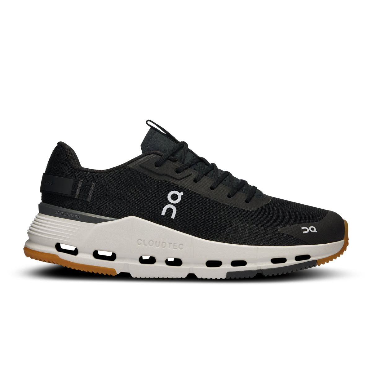 On Cloudnova Form 2 - Women's in Black / Ivory - primary view