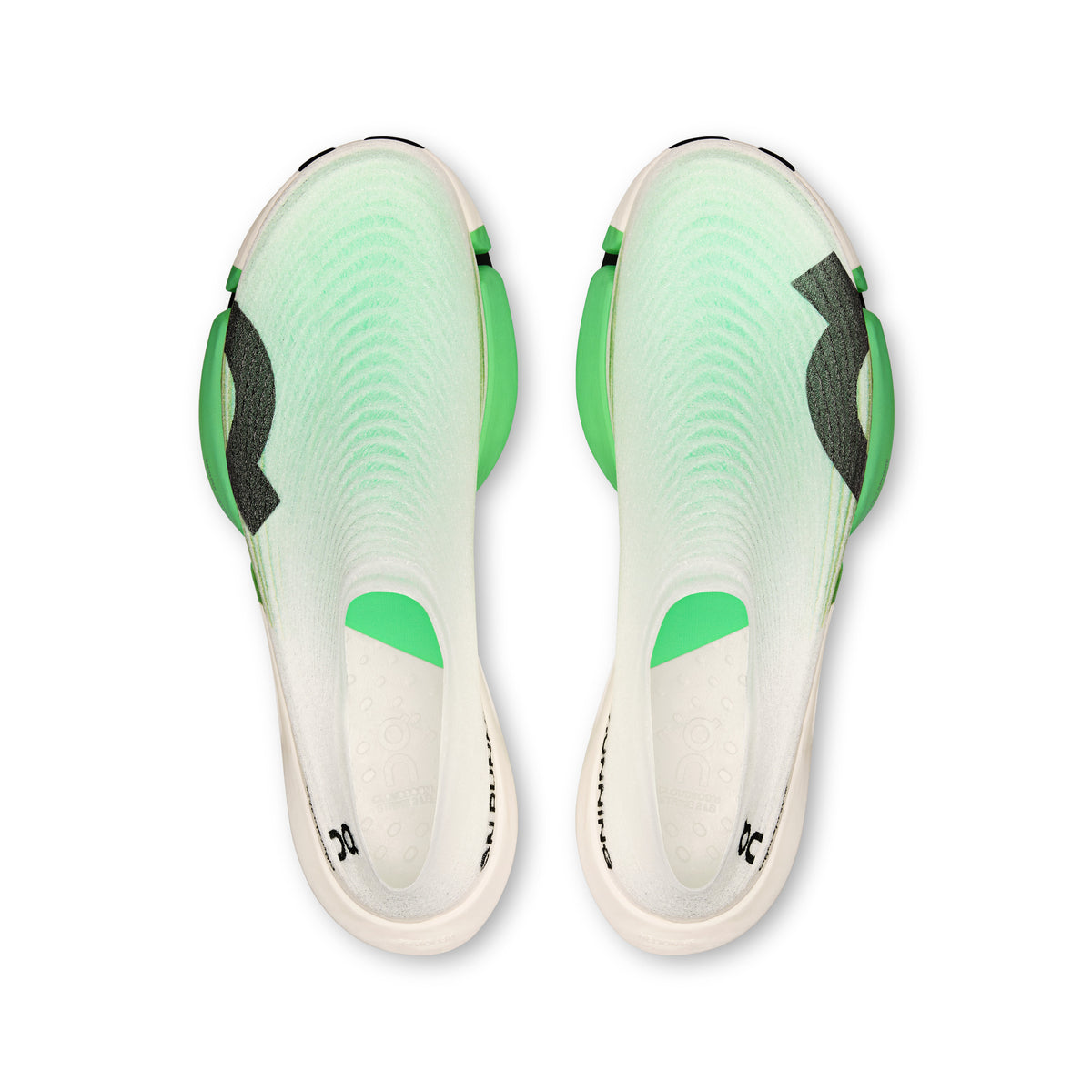On LightSpray Cloudboom Strike 2 - Unisex in White / Verdite - view 2