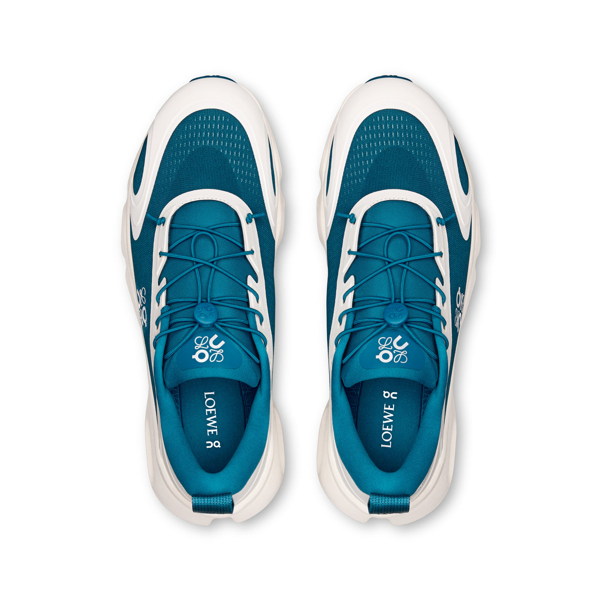 On Cloudsolo LOEWE - Men's in Teal / Eggshell - view 2