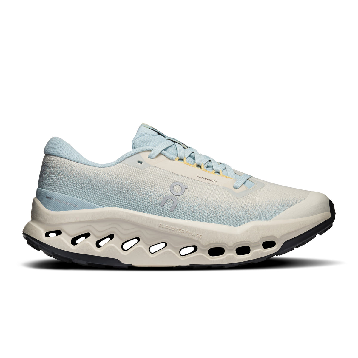 On Cloudsurfer Trail 2 Waterproof - Women's in Grain / Brook - primary view