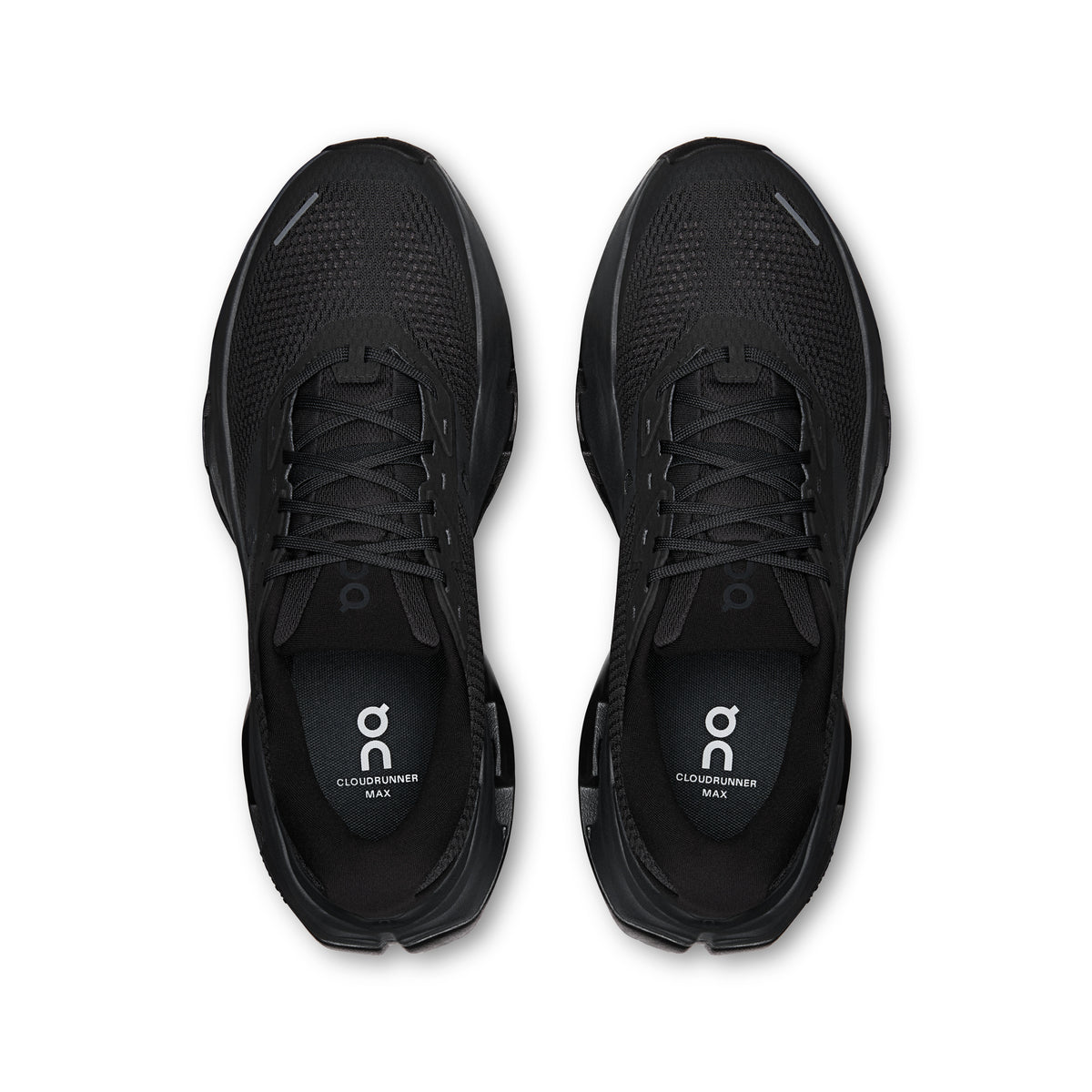 On Cloudrunner 3 Max - Men's in Black / Black - view 2