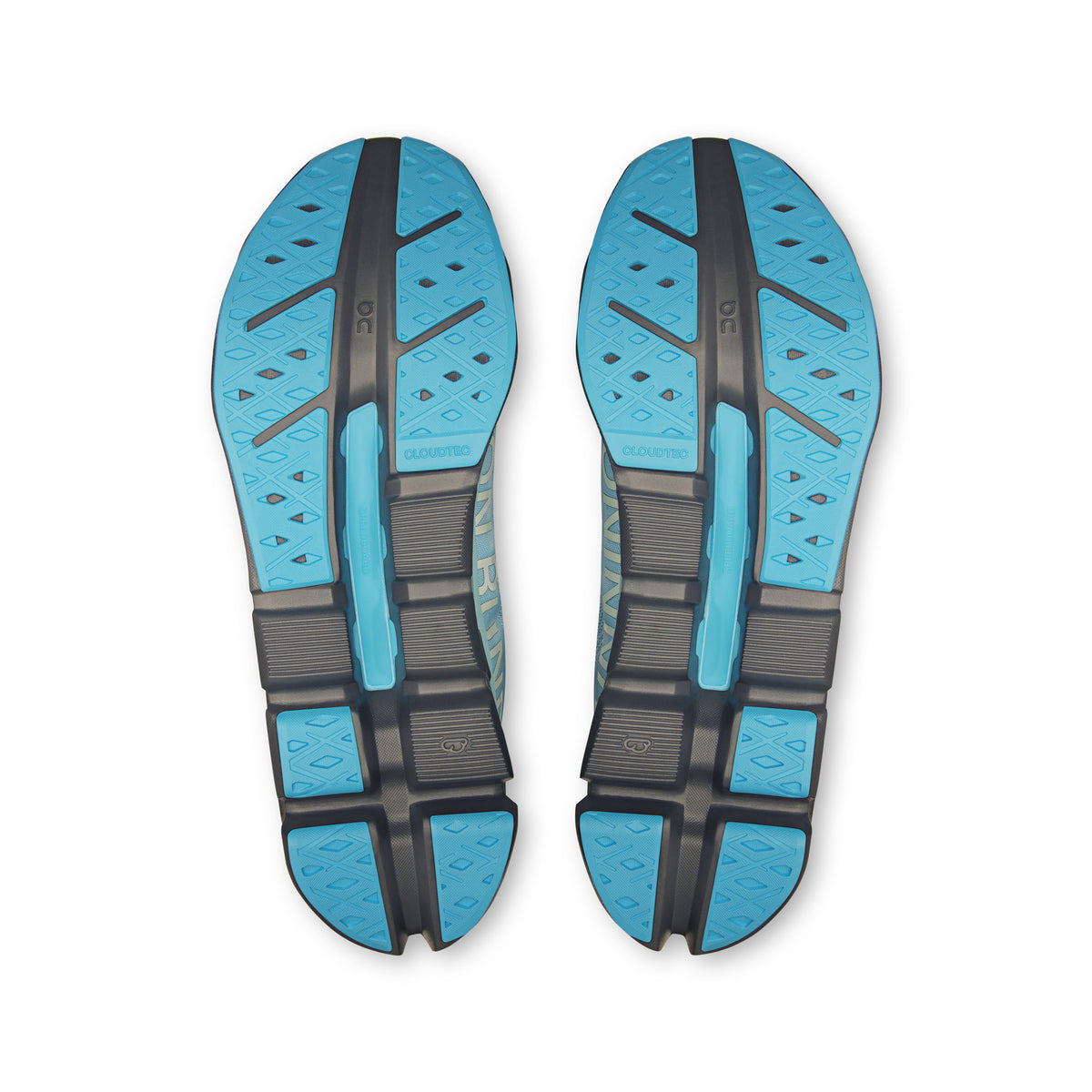 On Cloudflow 5 - Men's in Arctic / Stone - view 3