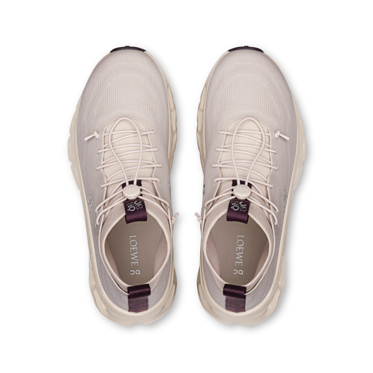 On Cloudtilt Hi LOEWE - Women's in Sand / Oatmeal / Plum - view 2
