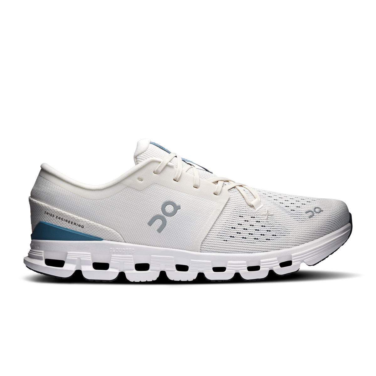 On Cloud X 4 - Men's - Classic Collection Ivory / Steel in Ivory / Steel - primary view