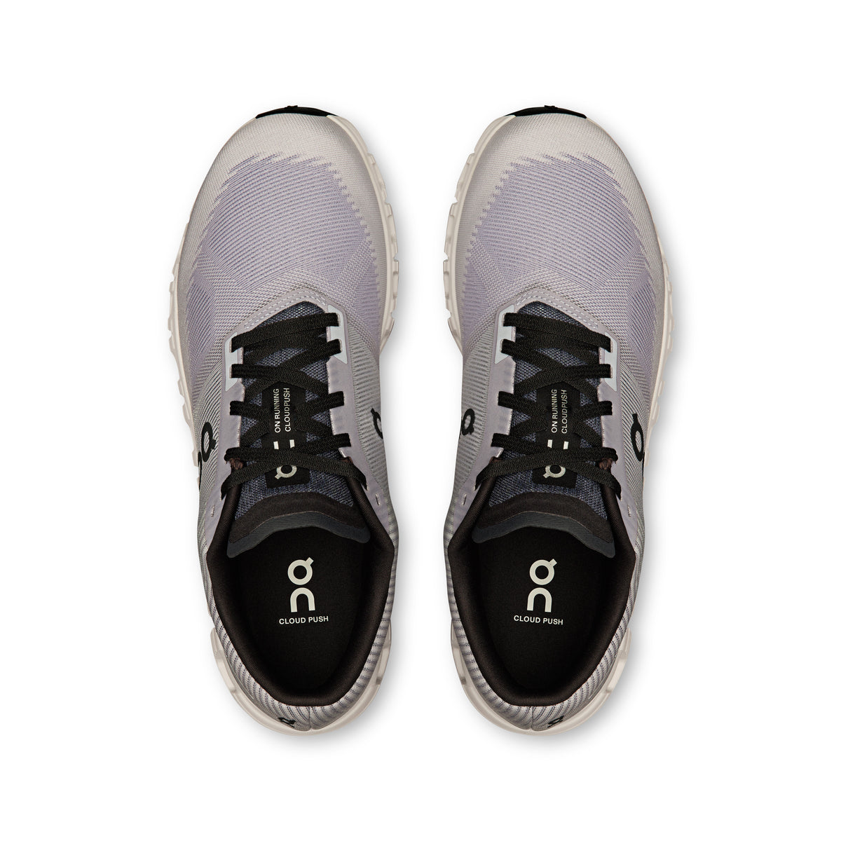 On Cloud 6 Push - Men's in Lilac / Black - view 2