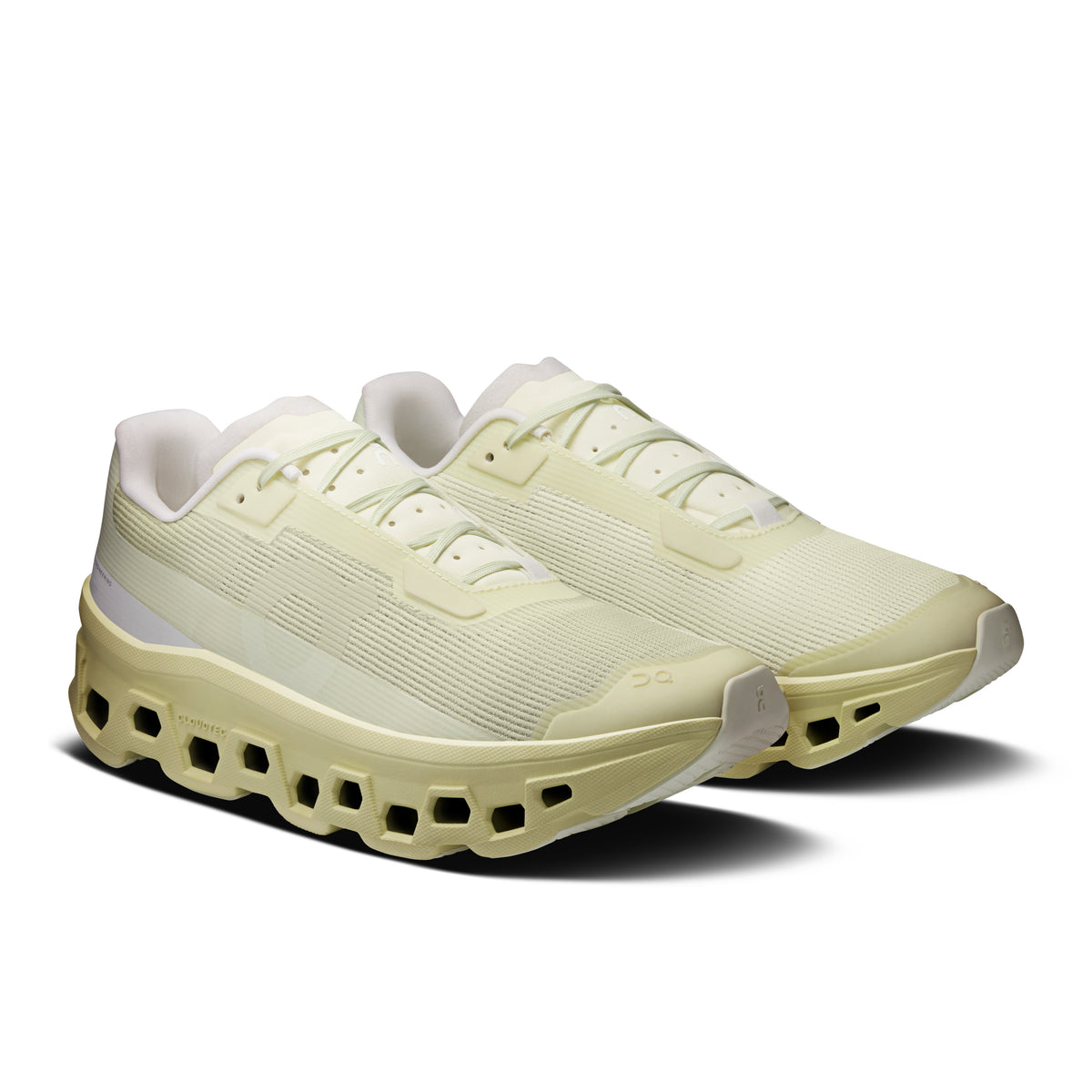 On Cloudmonster Void - Women's - Limited Edition Ivory / Doe in Seedling / Linen - view 6