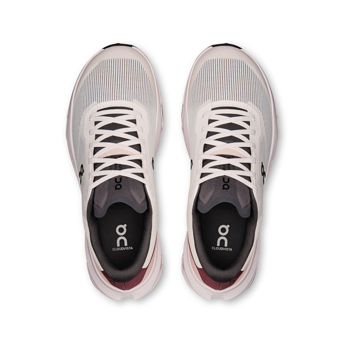 On Cloudvista 3 - Women's in Oyster / Barberry - view 2