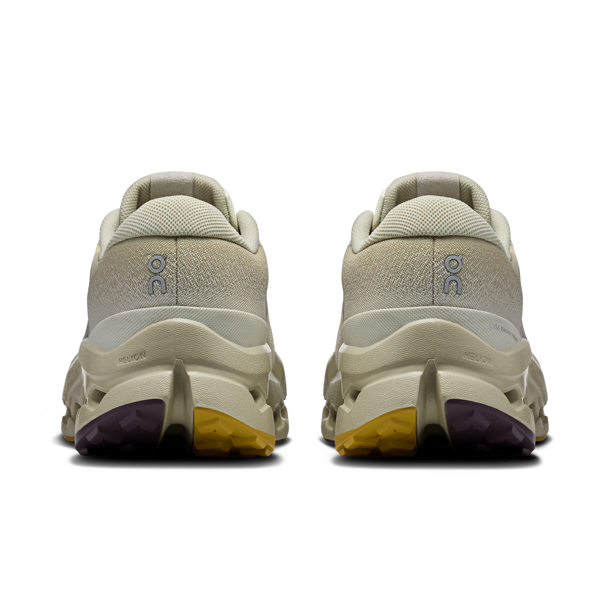 On Cloudsurfer Trail 2 Waterproof - Women's in Ghost / Chalk - view 5