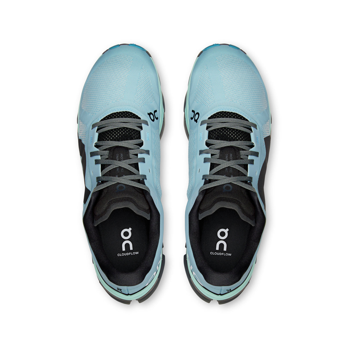 On Cloudflow 5 - Men's in Arctic / Stone - view 2