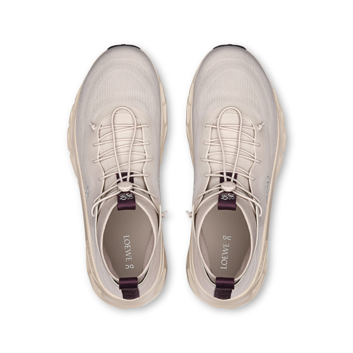 On Cloudtilt Hi LOEWE - Men's in Sand / Oatmeal / Plum - view 2