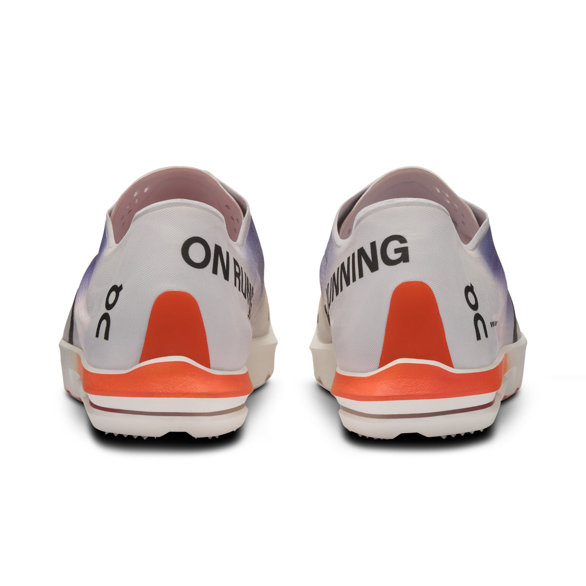 On Cloudspike Citius - Men's in White / Flame - view 5