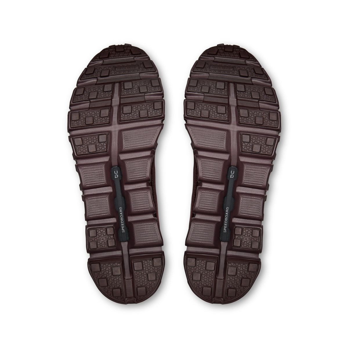 On Cloud 6 Geo Waterproof - Men's in Black / Tyrian - view 3