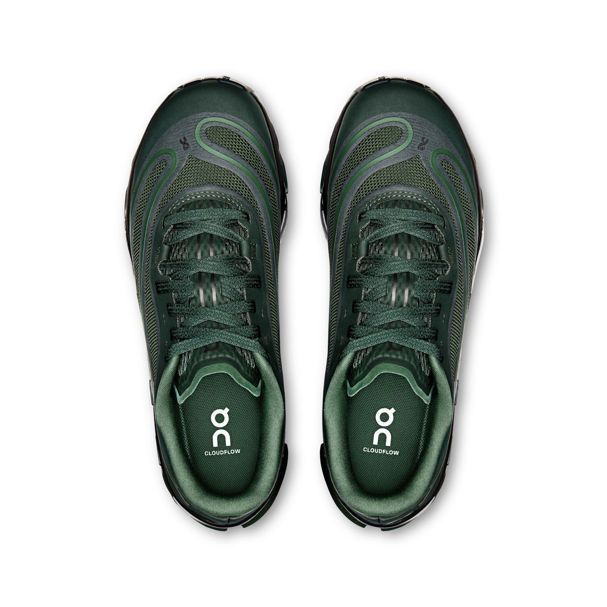On Cloudflow 5 AD - Women's in Obsidian / Evergreen - view 2