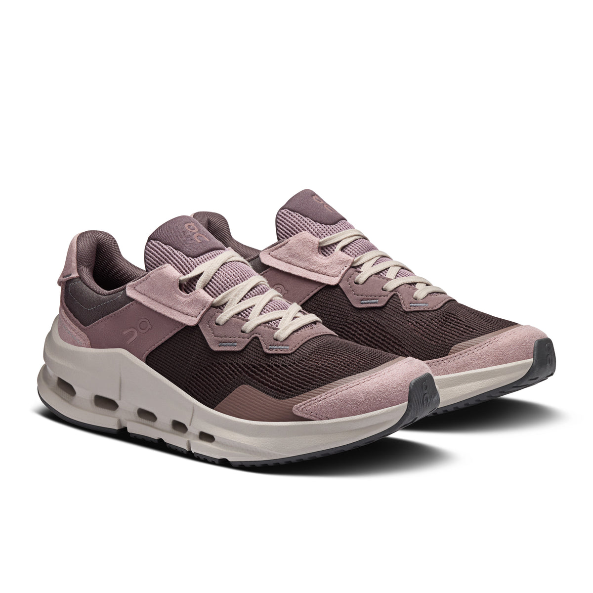 On Cloudnova Rift - Women's in Pebble / Grape - view 6