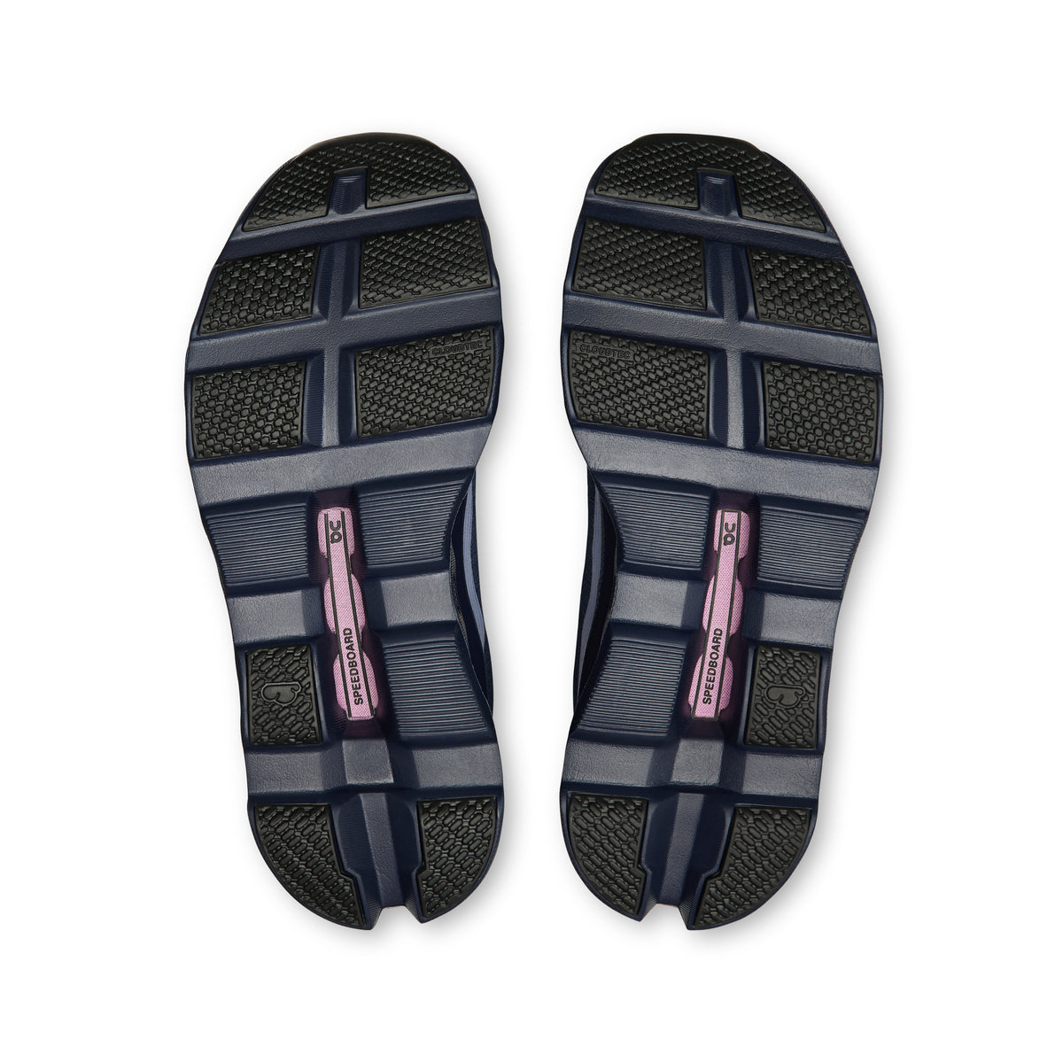 On Cloudmonster Void atmos - Women's in Midnight / Blossom - view 3