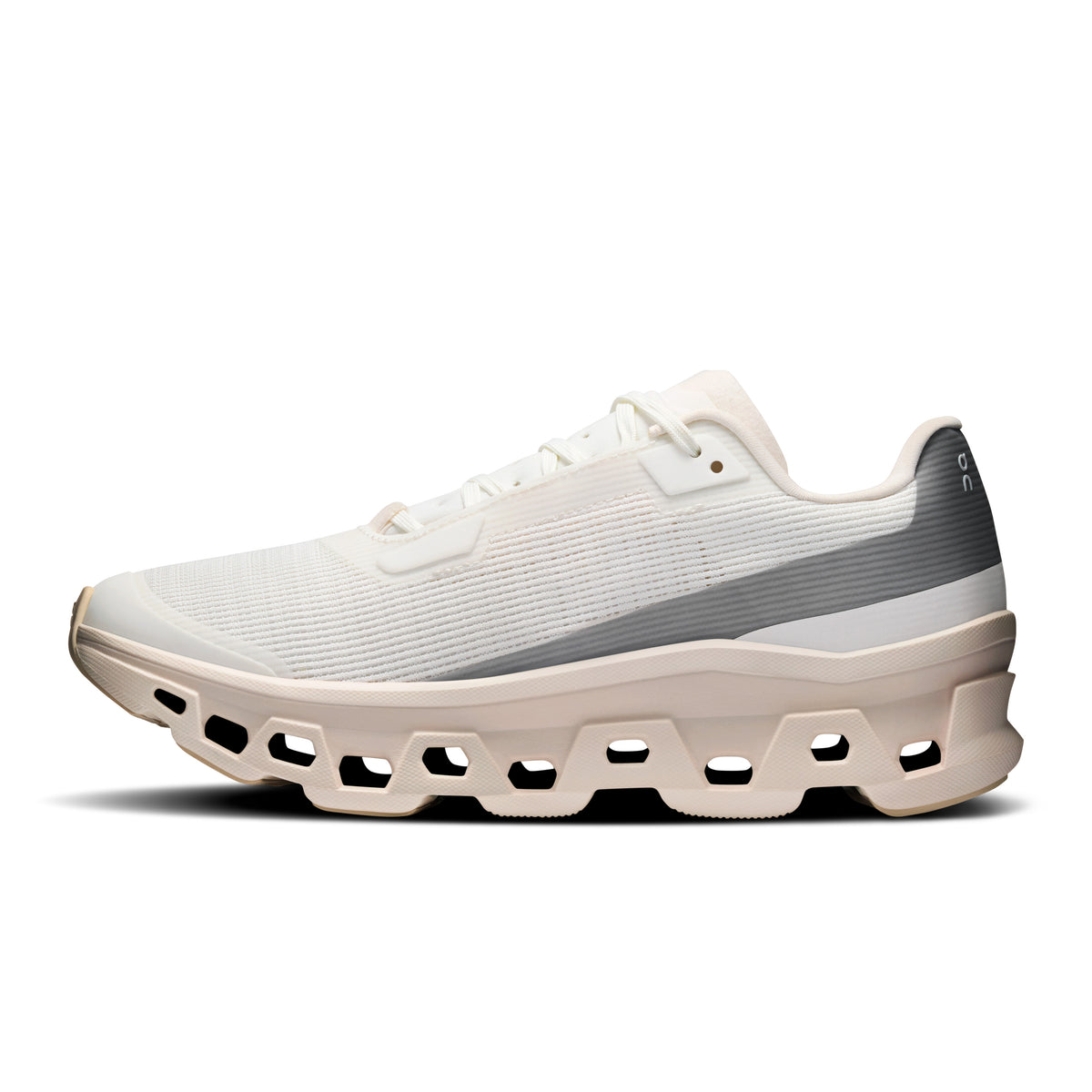On Cloudmonster Void - Women's - Limited Edition Ivory / Doe in Ivory / Seashell - view 4