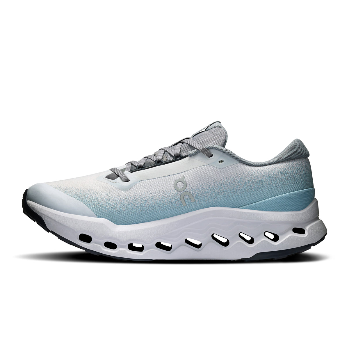 On Cloudsurfer Trail 2 Waterproof - Men's in Glacier / Tide - view 4