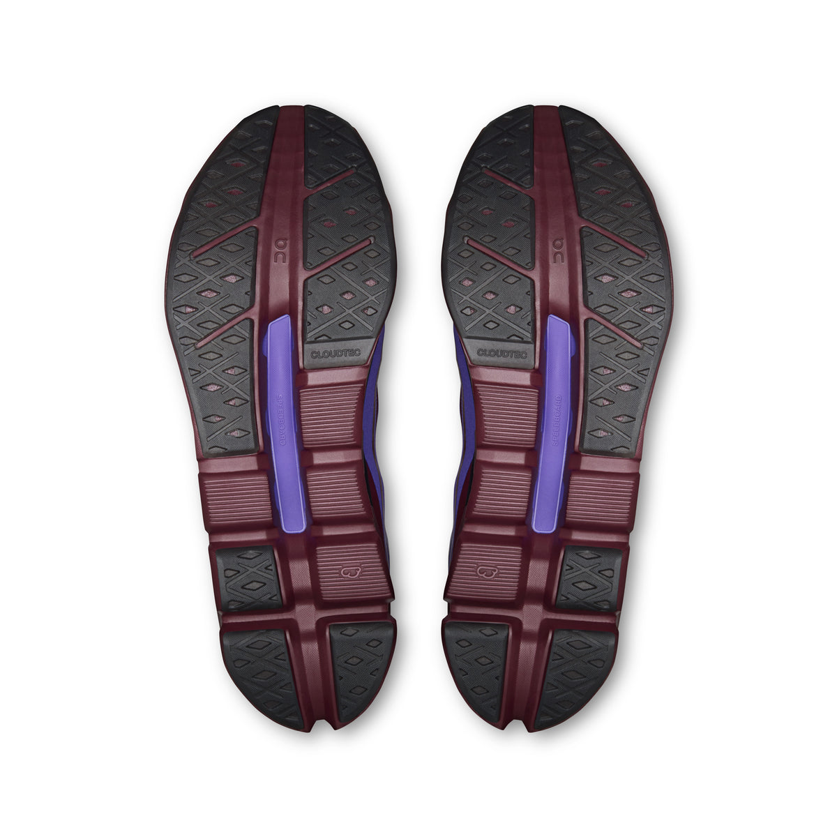 On Cloudflow 5 AD - Men's in Maroon / Tyrian - view 3