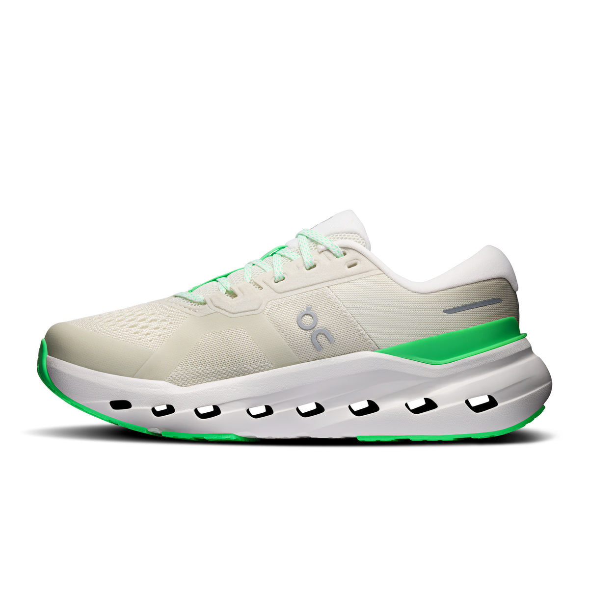 On Cloudrunner 3 Wide - Women's in Ghost / Verdite - view 4