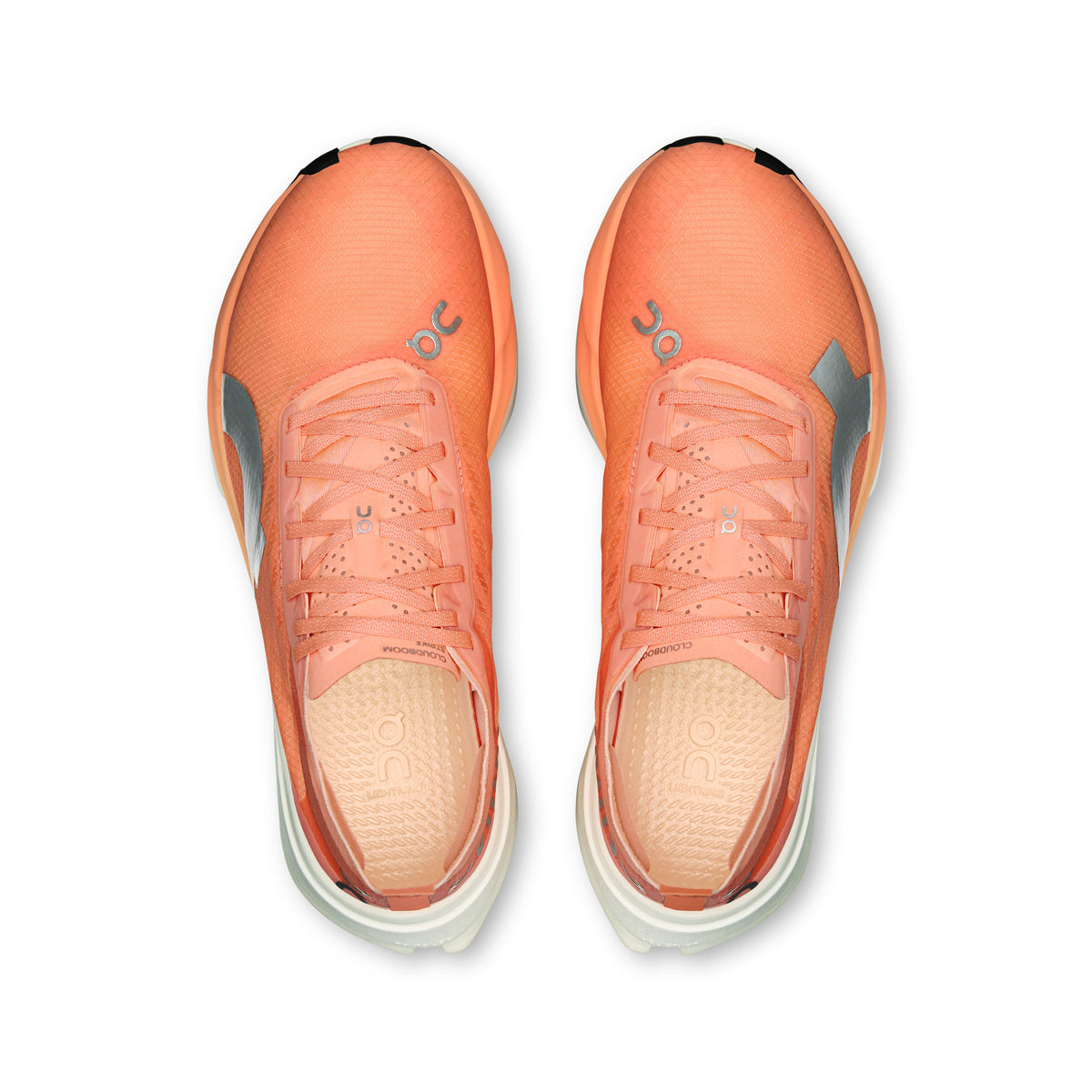 On Cloudboom Strike - Women's in Sunstone / White - view 2
