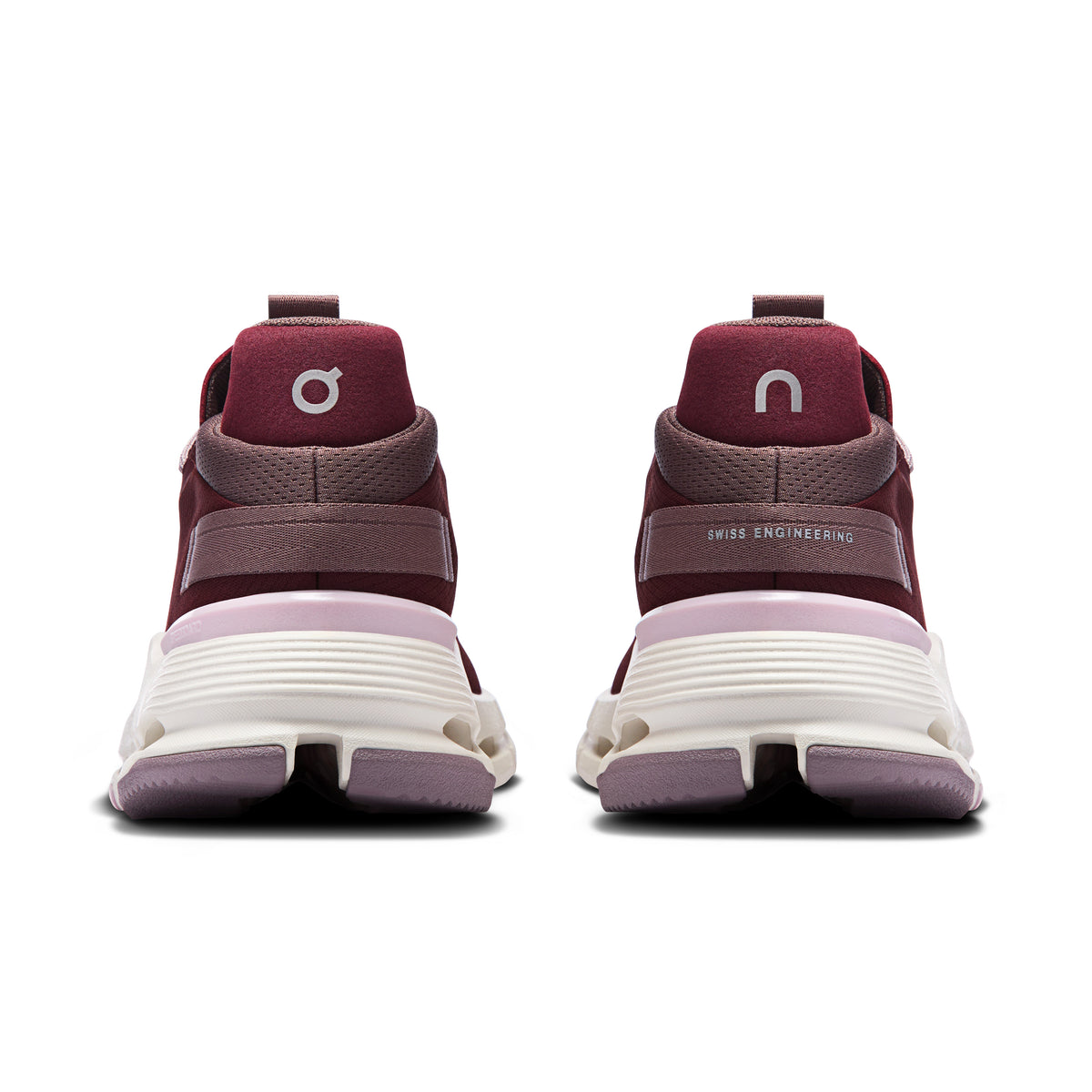 On Cloudnova 2 - Women's in Maroon / Peony - view 5
