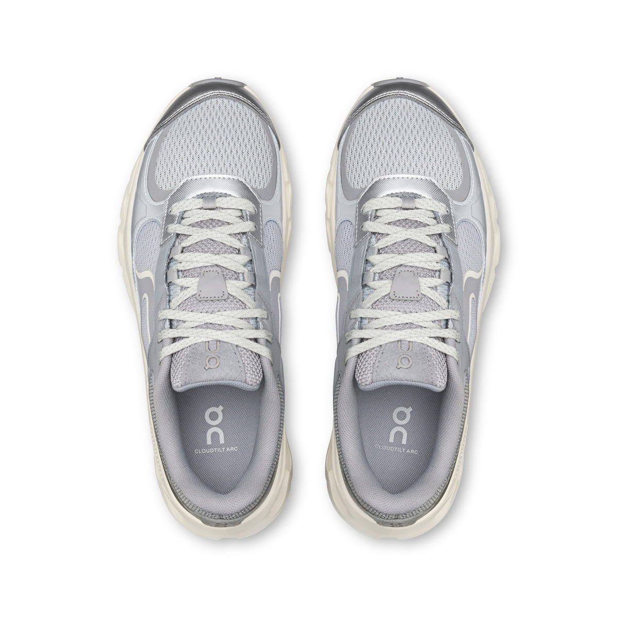 On Cloudtilt Arc - Men's in Alloy / Ivory - view 2