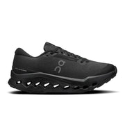 On Cloudsurfer Trail 2 Waterproof - Women's in Black / Black - primary view