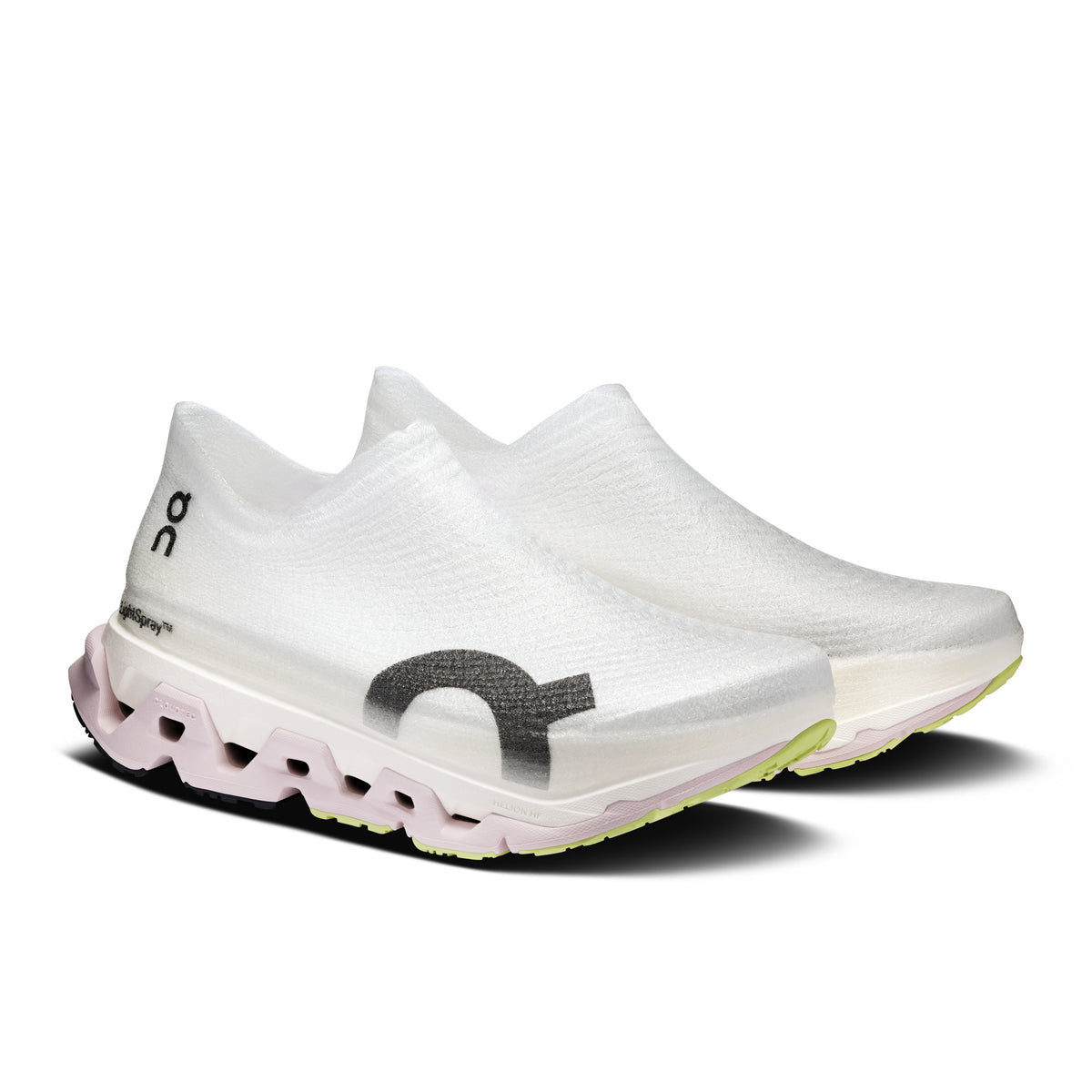 On LightSpray Cloudmonster 3 Hyper - Unisex in Lily / Limelight - view 6
