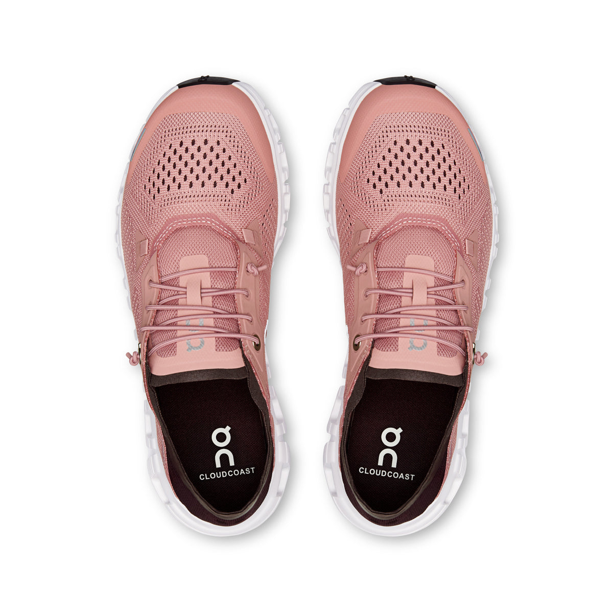 On Cloud 6 Coast - Women's in Dustrose / Ox - view 2