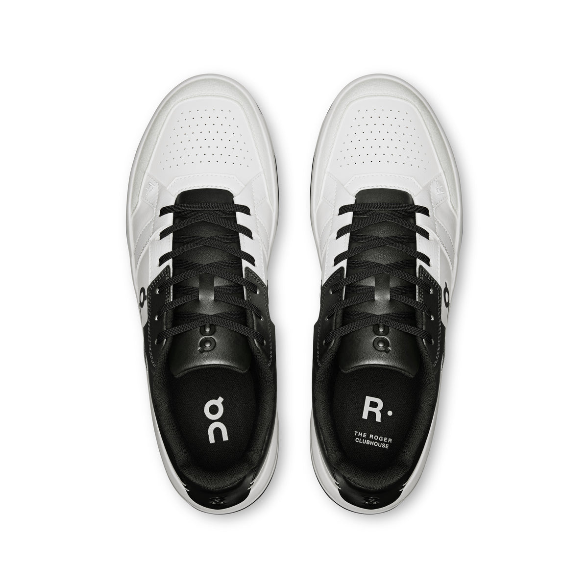 On THE ROGER Clubhouse - Men's in White / Black - view 2