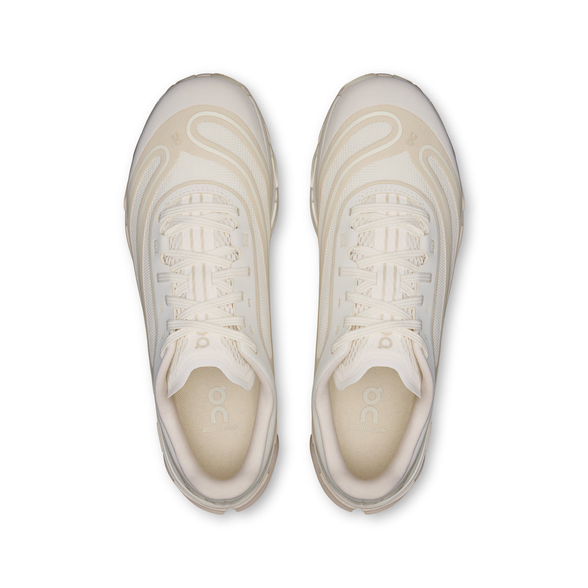 On Cloudflow 5 AD - Men's in Ivory / Grain - view 2
