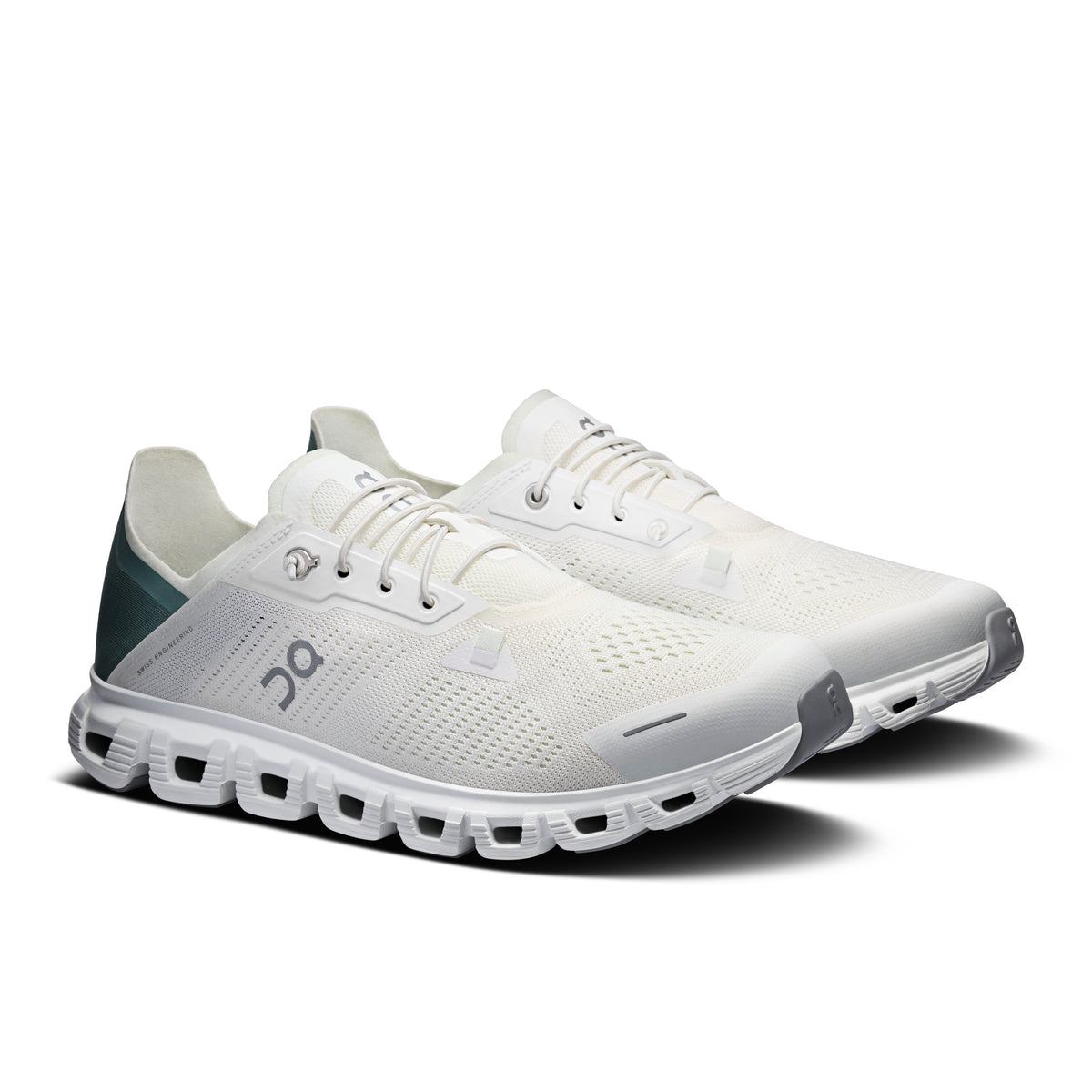 On Cloud 6 Coast - Men's in Ivory / Olive - view 6