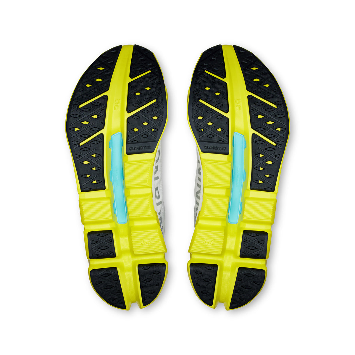 On Cloudflow 5 - Women's in White / Lime - view 3