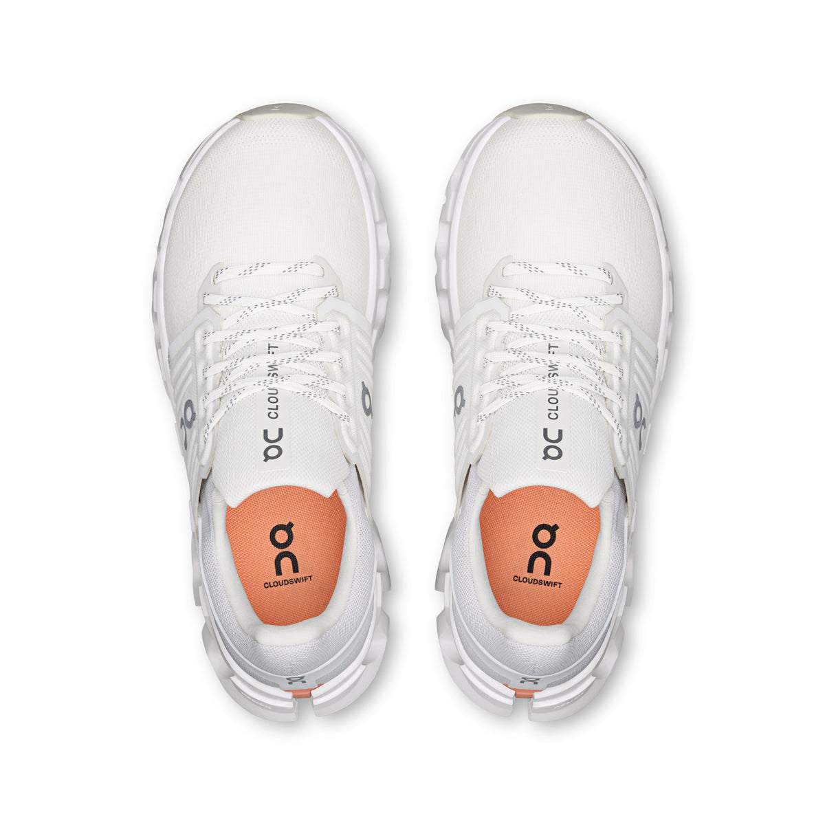 On Cloudswift 4 AD - Women's in White / Sunstone - view 2